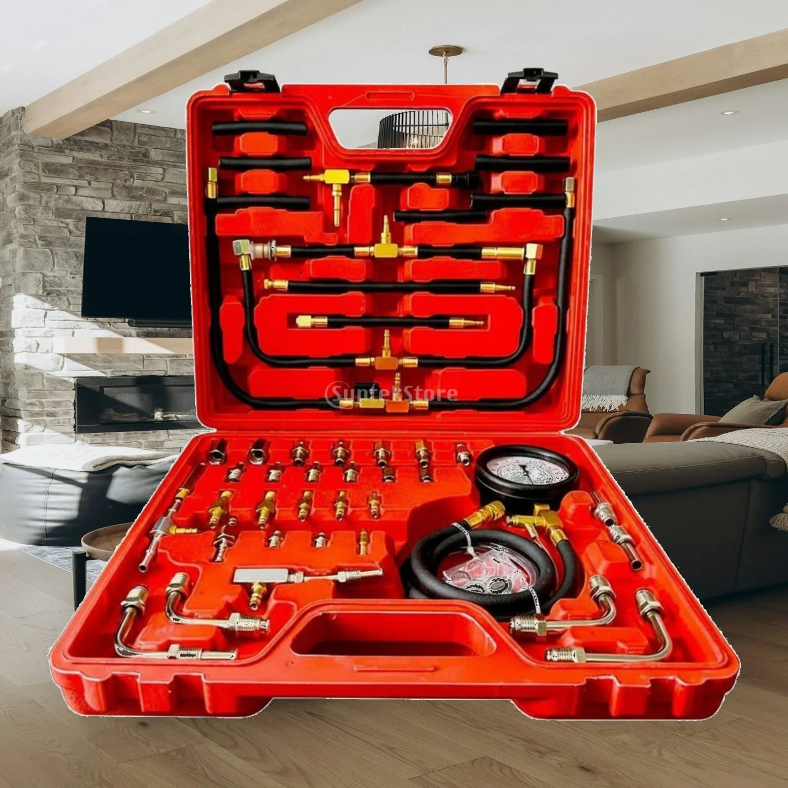 Kit universel de jauge de niveau de carburant pour automobile, testeur de pression d'essence, outil de diagnostic pour la réparation et l'entretien des véhicules