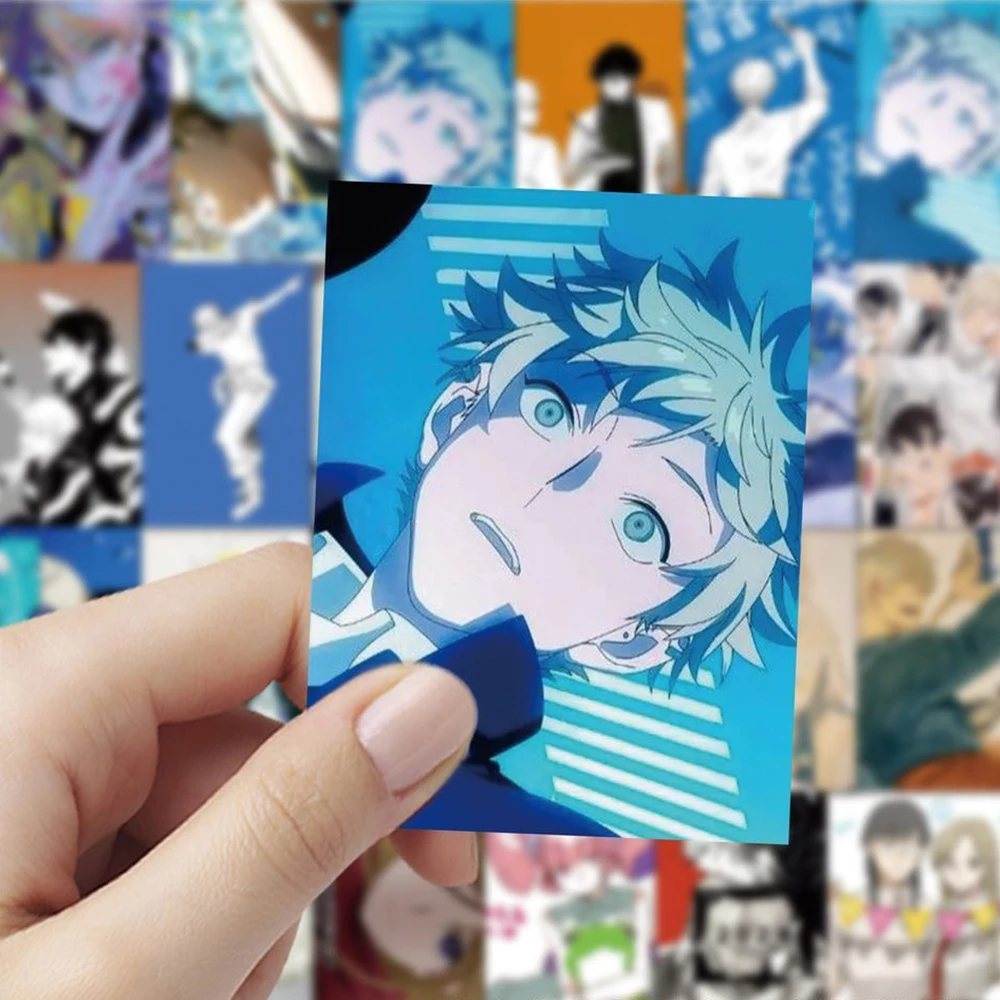 10/30/63pcs Yatora Yaguchi 블루 기간 스티커 Ryuji Sajima 애니메이션 스티커 노트북 전화 수하물 Setora Takahashi 만화 데칼
