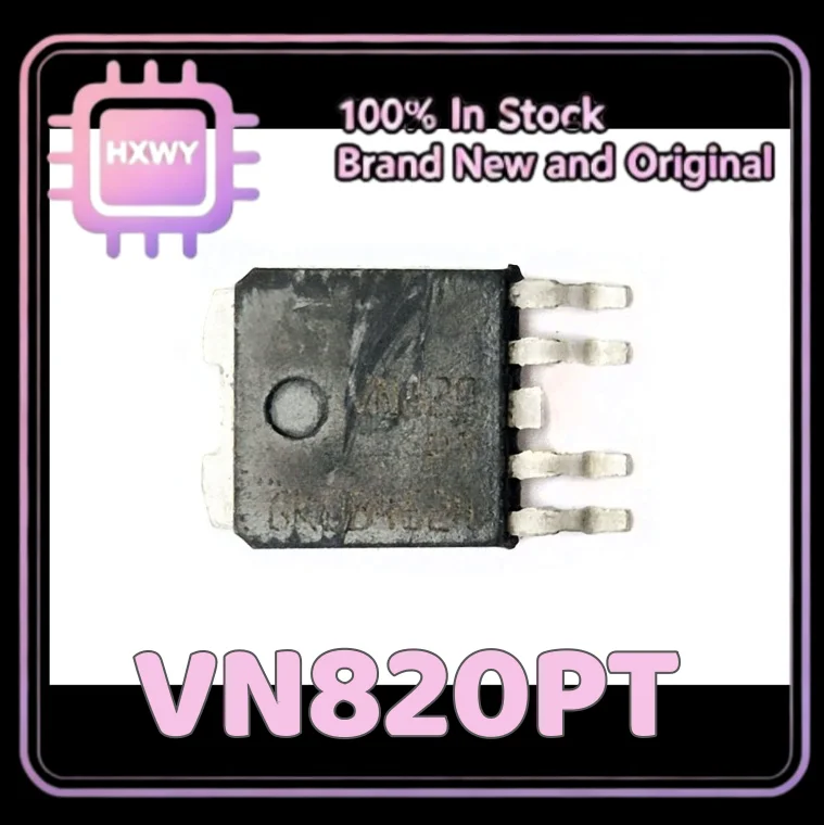 (10/50 Pieces) VN820PT 820PT TO-252-5 Driver Integrated Circuit Factory Wholesale Cheap IC Chip Fast Shipping