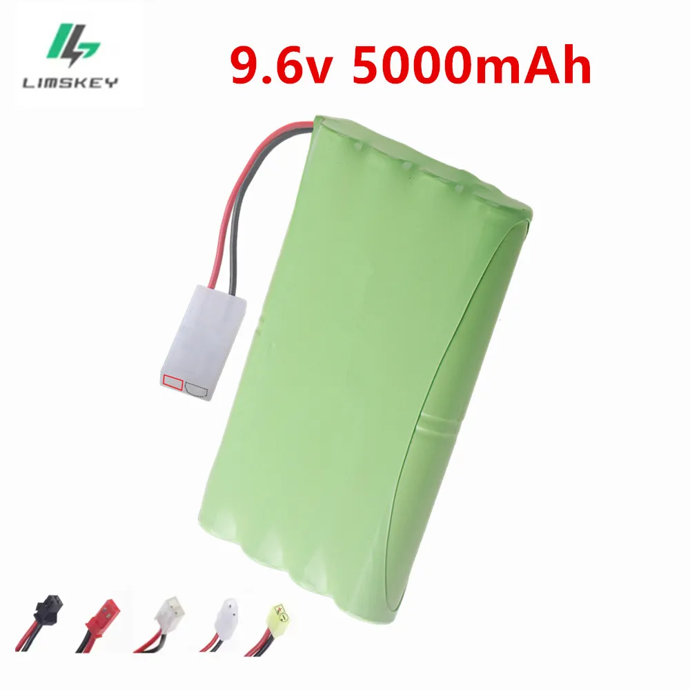 9.6V 3000mAh 5000mah NI-MH battery 9.6V nimh AA battery for RC toys Car Tanks Trains Robot Boat Gun tools