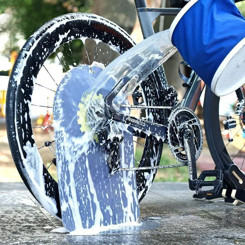 Protector de Líquido Lubricante para Cadena de Bicicleta, Cubierta de Rotor de Freno de Disco de PVC para Reparación y Mantenimiento de Bicicletas de Montaña y Carretera