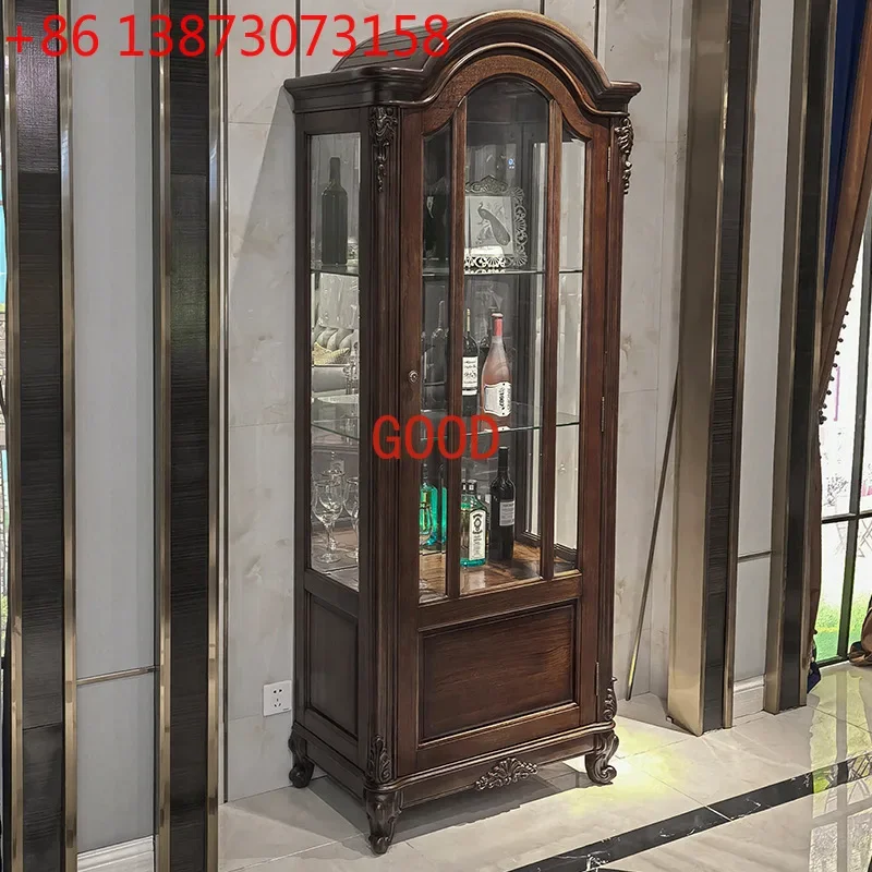 Tableware Cup and Saucer Locker Glass Customized Cabinet