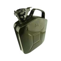 5L/10L Car Metal Jerry Can Fuel Tanks Stainless Steel Petrol Cans Mount Motorcycle Gas Can Gasoline Oil Container Fuel Canister