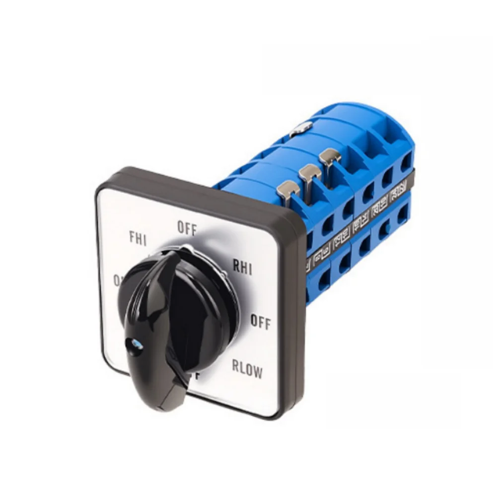 SZW26 25/7206.6 8-Velocity Forward Reverse Changeover Switch for Milling Systems Rated for Short Circuit Making Capacity 254A