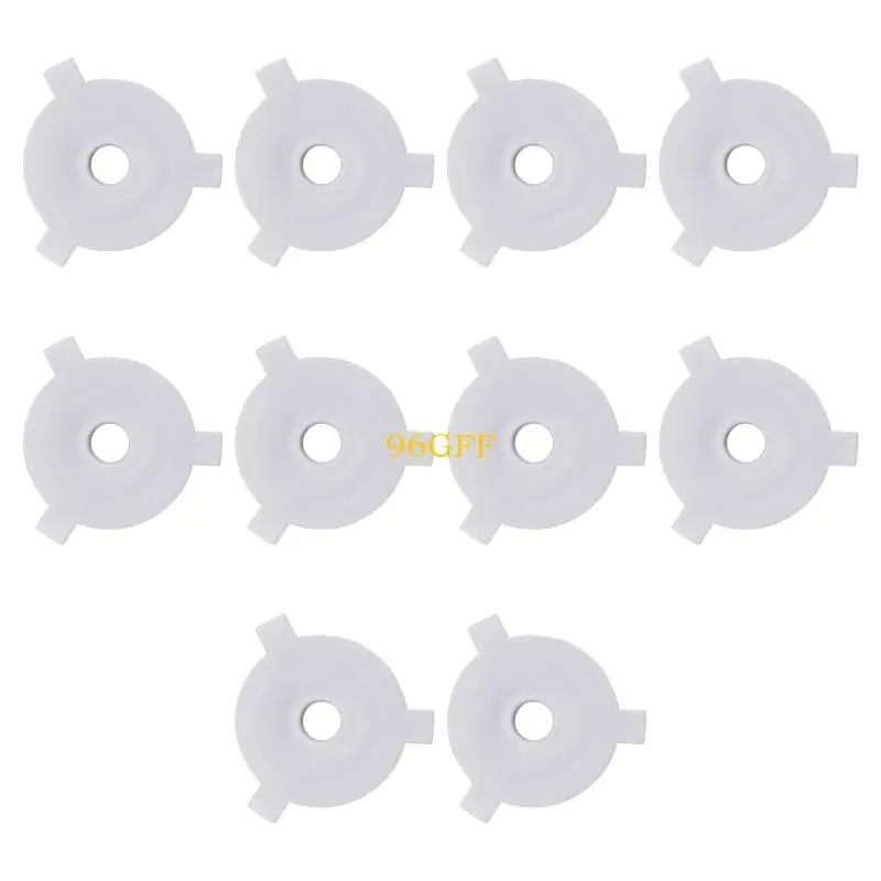 96GF 10Pcs Lamp Shade Adapter Rings Plastic Lampshade Reducing E27 to E26/E14/11mm