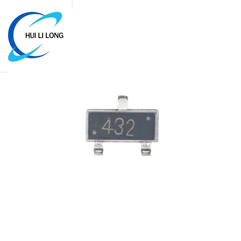 10pcs/lot TL432 SOT-23 SOT23 5% Adjustable Precision Shunt Regulator Reference Voltage IC Chip