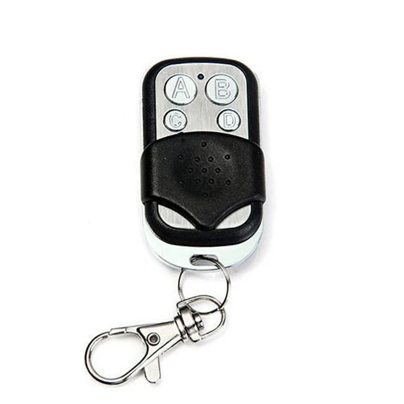 Universal 4 Buttons Garage Door Opener Remote Control 433MHZ Clone Fixed Learning Rolling Code Duplicator Garage