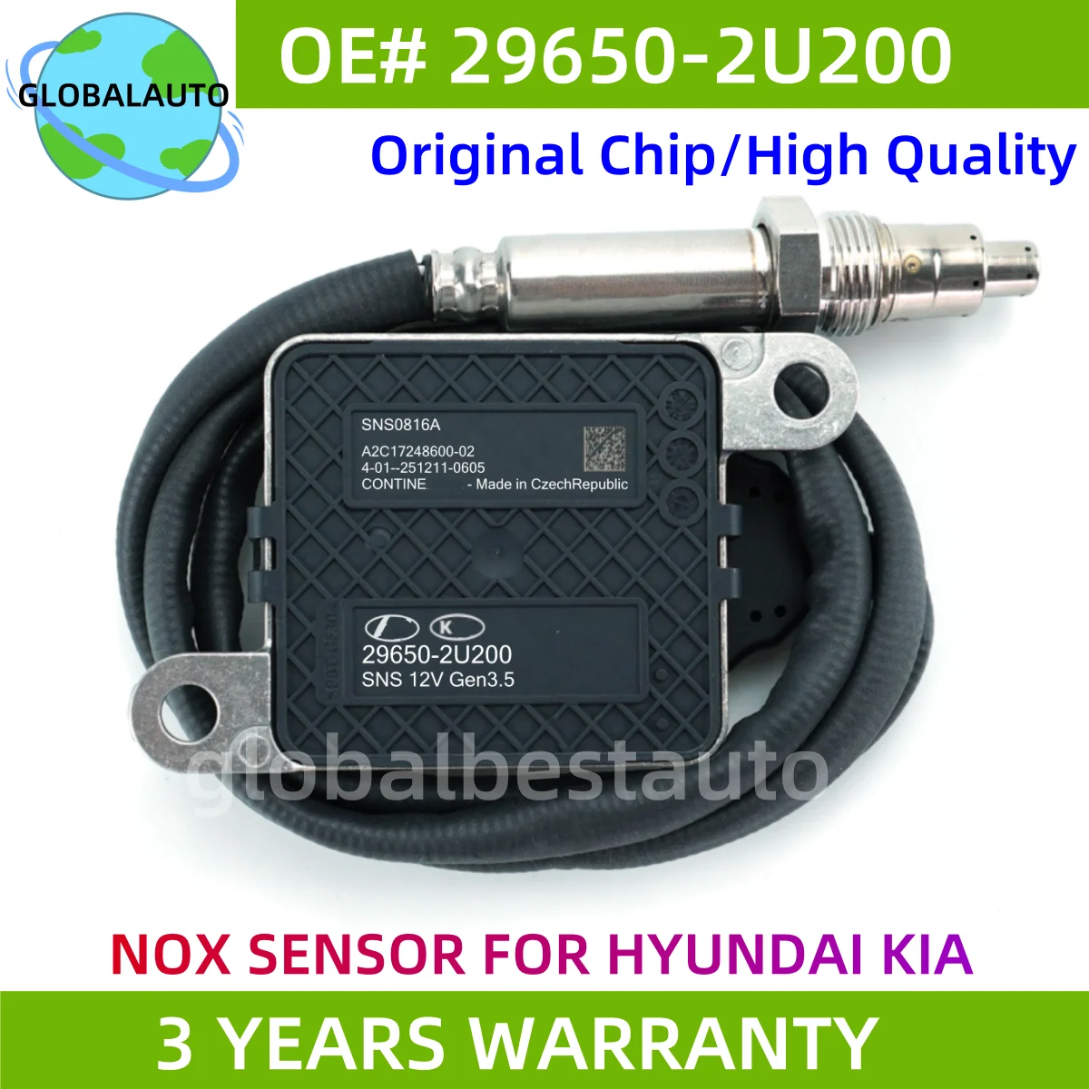 

296502U200 29650-2U200 SNS0816 Original NEW Nitrogen Oxygen Sensor For Hyundai for Kia Hyundai Tucson ix35 2017 2018 2019 2020