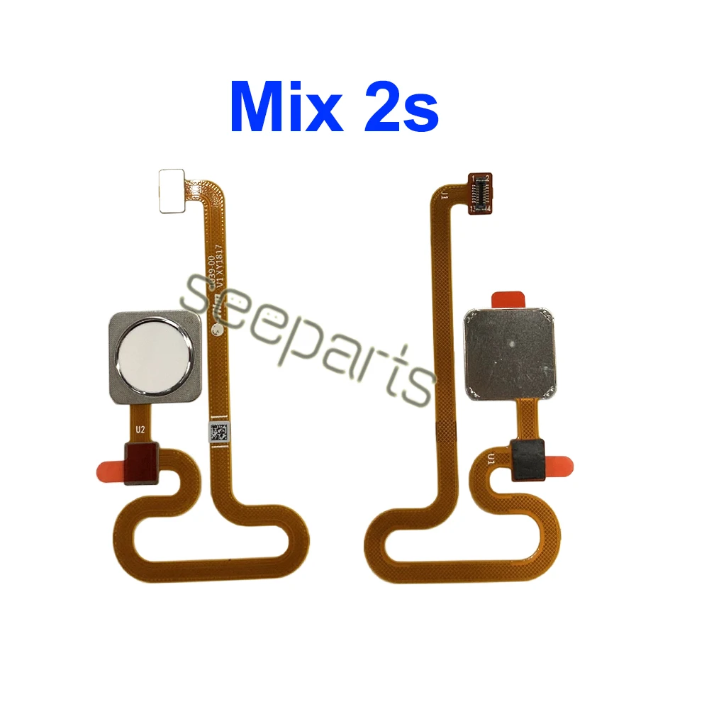 مزيج بصمة فليكس كابل التعرف على الاستشعار معرف اللمس ل Xiaomi Mi Mix 2 2S Mix 3 استبدال كابل مرن زر الصفحة الرئيسية