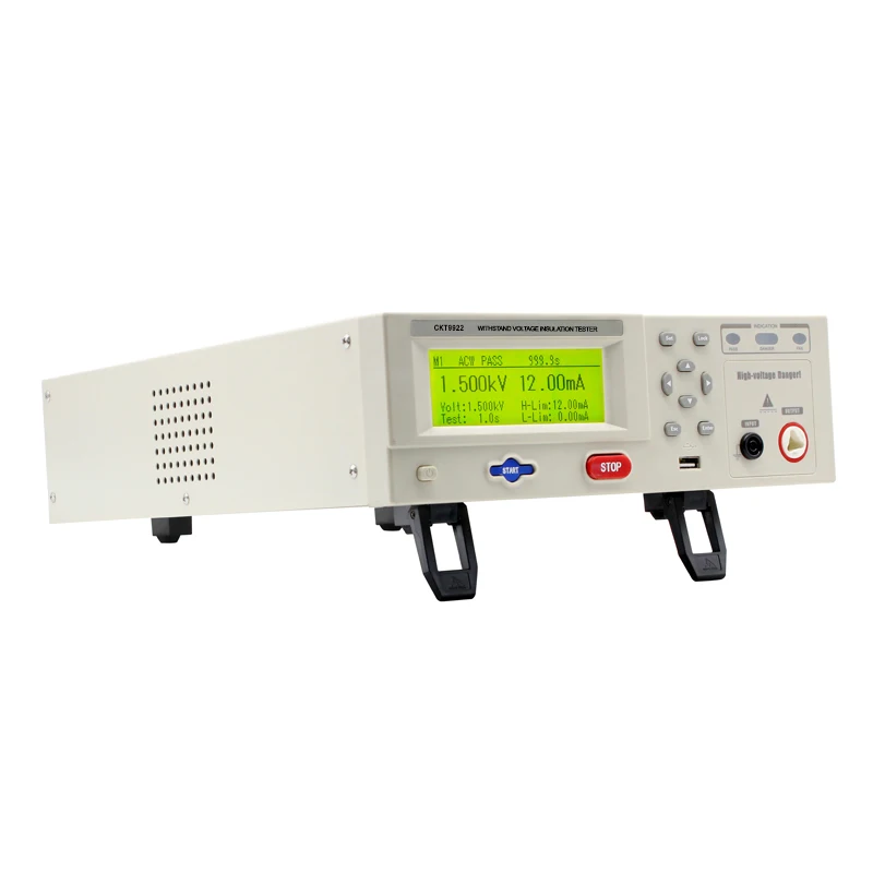 Chuangkai CKT9922 Withstand Voltage Leakage Current AC 5kV 12mA DC 6kV 6mA,Insulation Resistance Tester 100kΩ~99GΩ