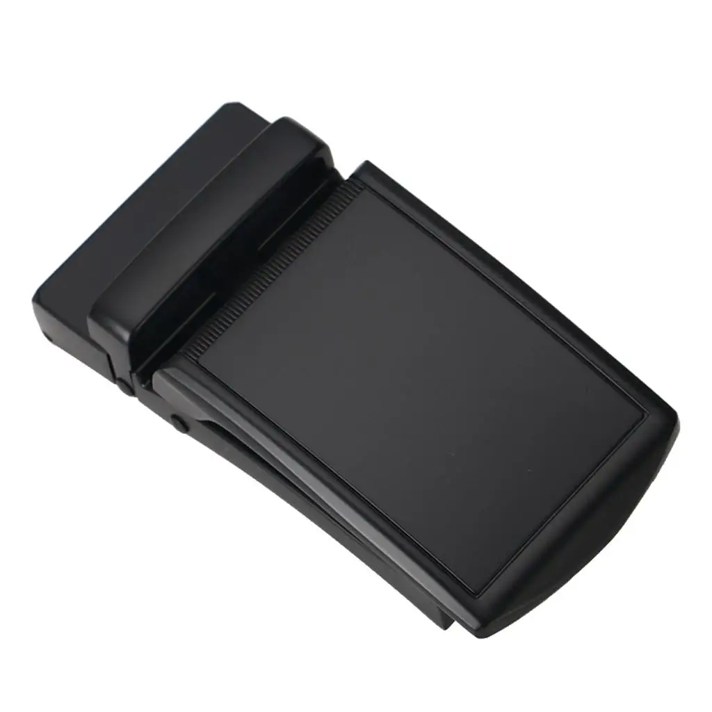 أزياء سبائك التلقائي مشبك السقاطة حزام أسود مشبك 40mm العرض للرجال