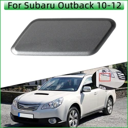 Auto Front Bumper Headlamp Washer Nozzle Cover Cap For Subaru Outback 2010 2011 2012 Headlight Cleaner Sprayer Jet Lid Garnish