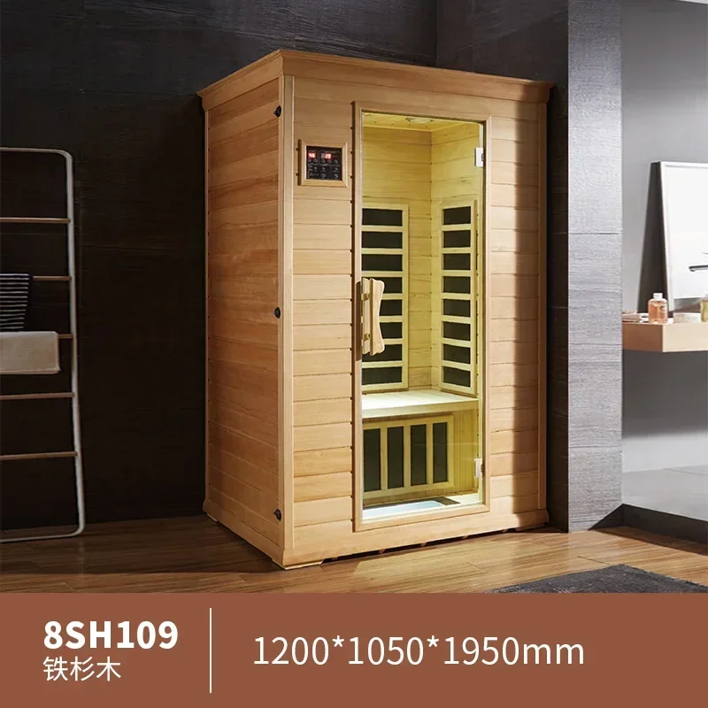 Steam room, sauna room, perspiration relaxation, carbon crystal plate heating, advanced sense of home and commercial