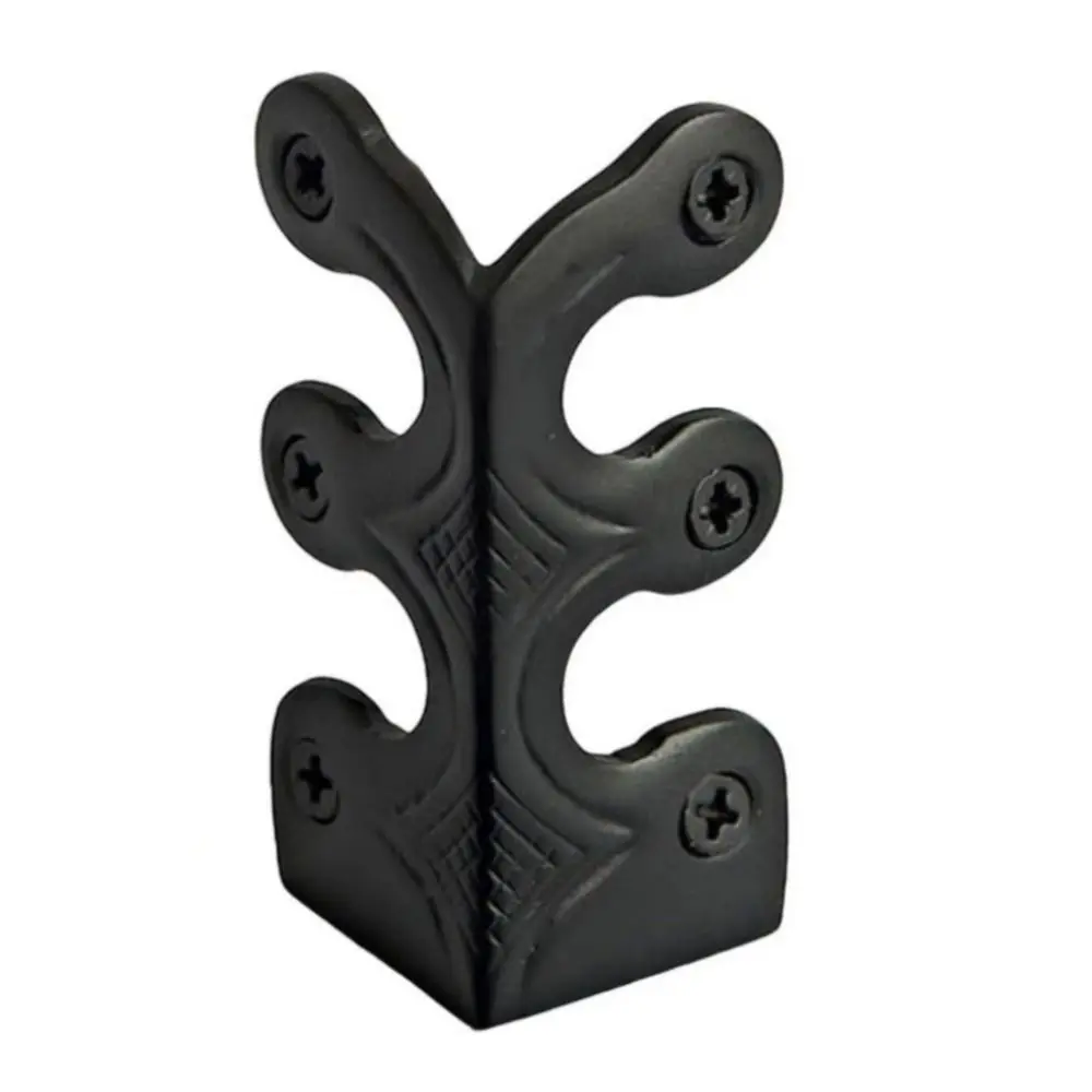 Retro Furniture Corner Protectors Universal Hardwares Corner Guard Solid Brass Skirting Board For Wardrobes Cabinets Fireplaces