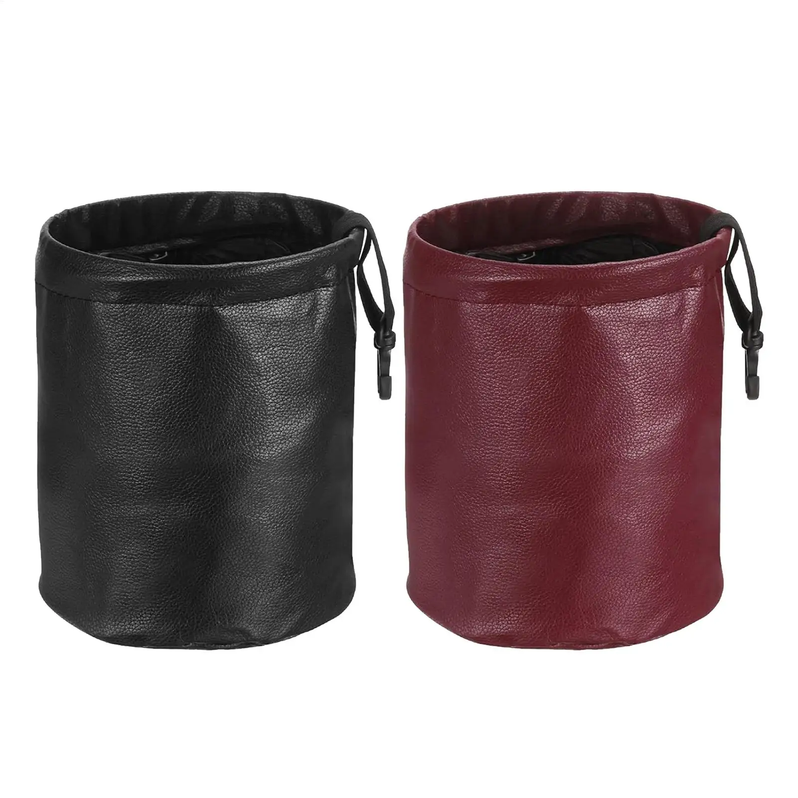 Car Trash Can 0.9 Gallon Small Leak Proof for Cup Holder Front Seat Auto Garbage Bin Organizer for Car Truck Vehicle Interior view 5