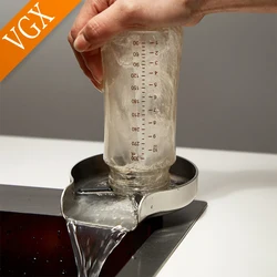 VGX Automatic Cup Washer sciacquer Glass Cup Washer Bar birra latte Tea Cup Cleaner rubinetto acciaio inossidabile 304 accessori da cucina
