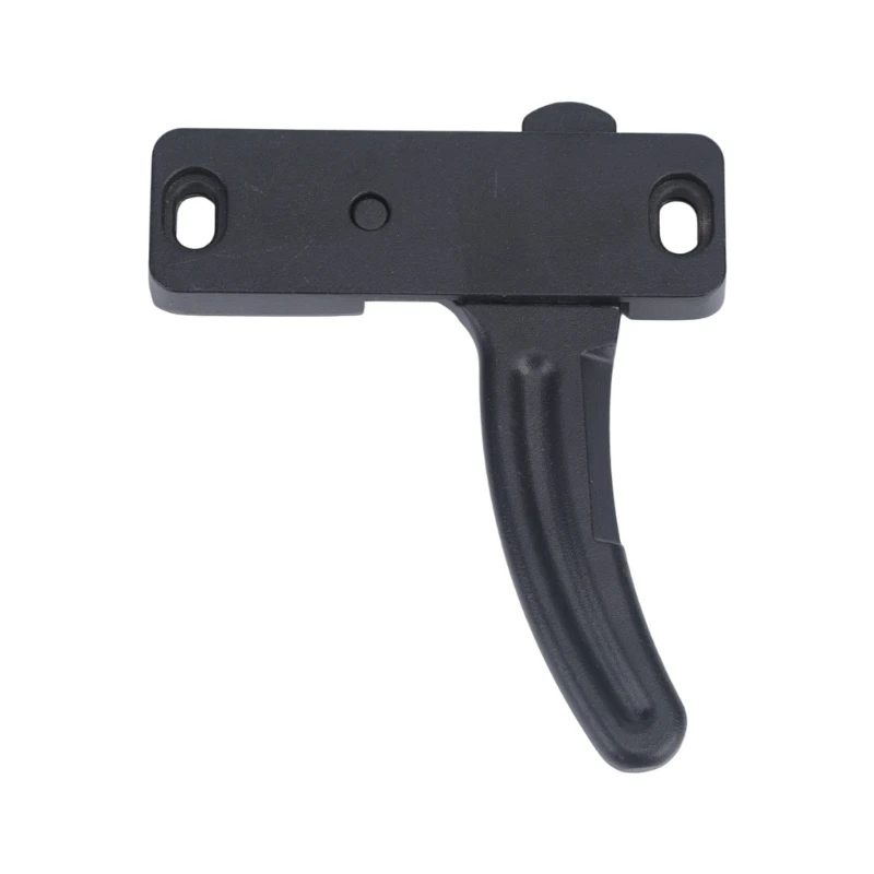 Screen Repair Handle 1 Pair with Screws, Black Curved Pull Pieces Daily Use