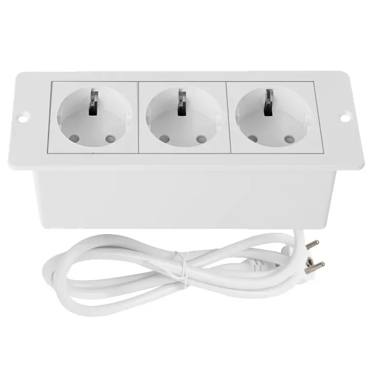 Ukryte elektryczne gniazdo wysuwanego typu EU US UK KR Multi Desktop Office USB TypeC PD Charging Embedded Table Electric Socket with Switch