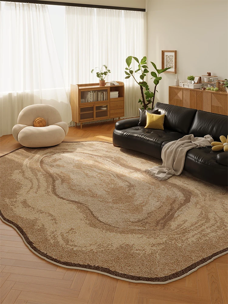 

Новый продукт VIKAMA: ковер с рюшами для гостиной. Неправильная форма. Высококачественный и классический стиль. Напольный коврик Anomalous в форме