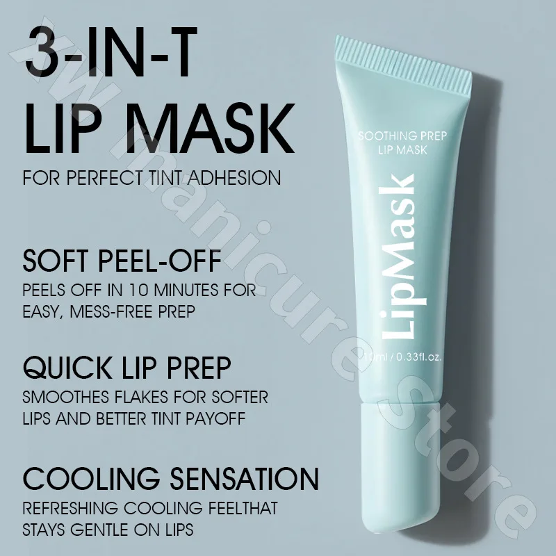 Cooling Peel-off Lip Mask Cooling Peel-off Lip Mask Moisturizing and Moisturizing Improves Dry and Peeling Lips Lip Balm 10ml