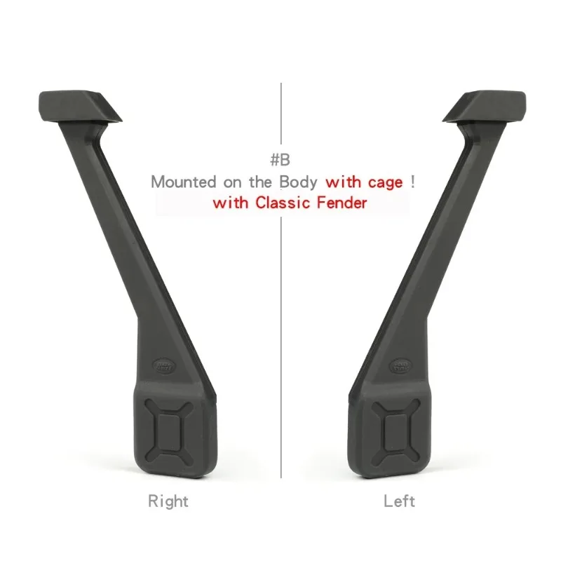 RCDream wading hose decoration for 1/10 RC Crawler Traxxas TRX4 Defender AXIAL RD110/RD90/RD130 Parts #D1A1-2R/L