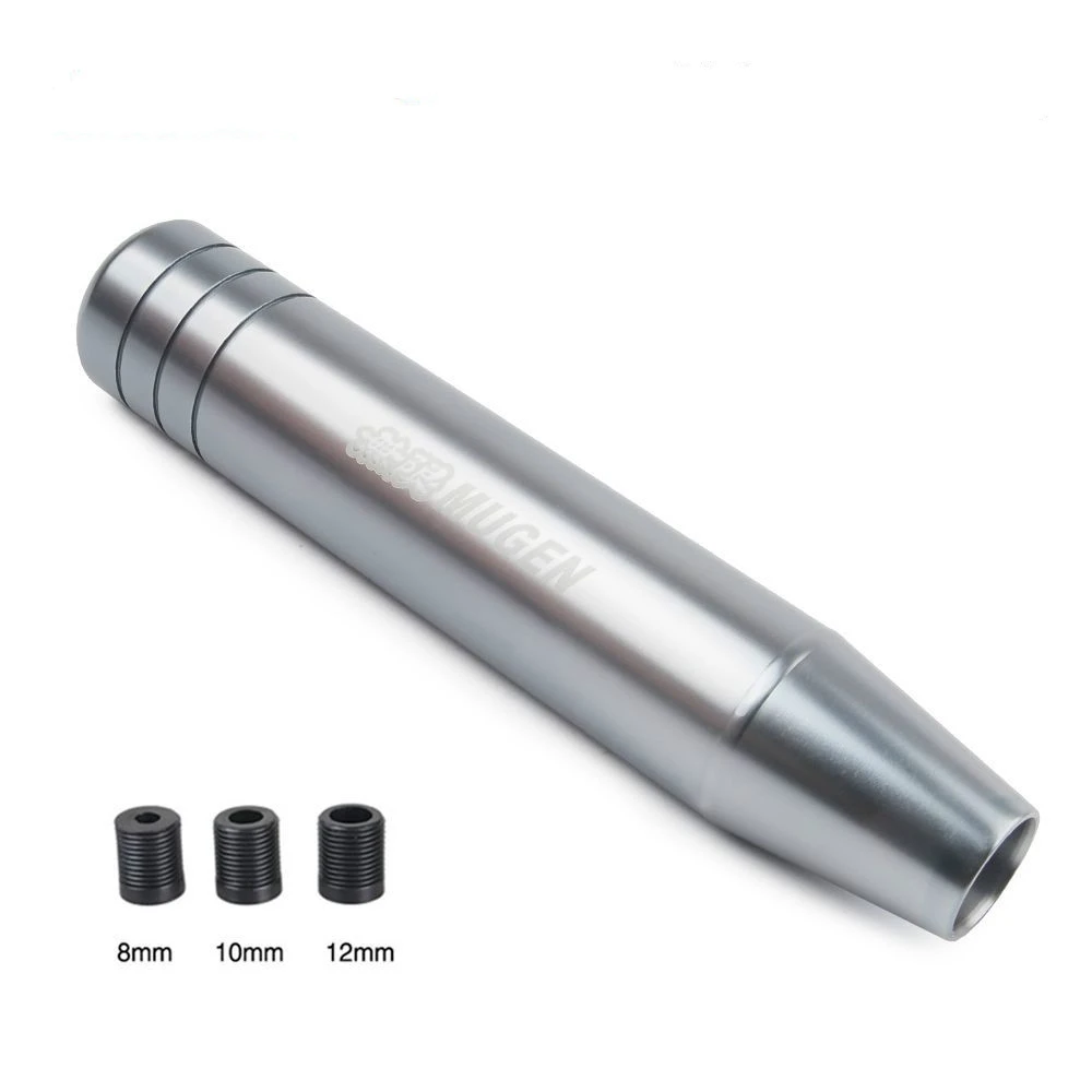 Uniwersalna aluminiowa gałka zmiany biegów Auto JDM o długości 18 cm Gałka zmiany biegów samochodu wyścigowego MUGEN — zdjęcie 4