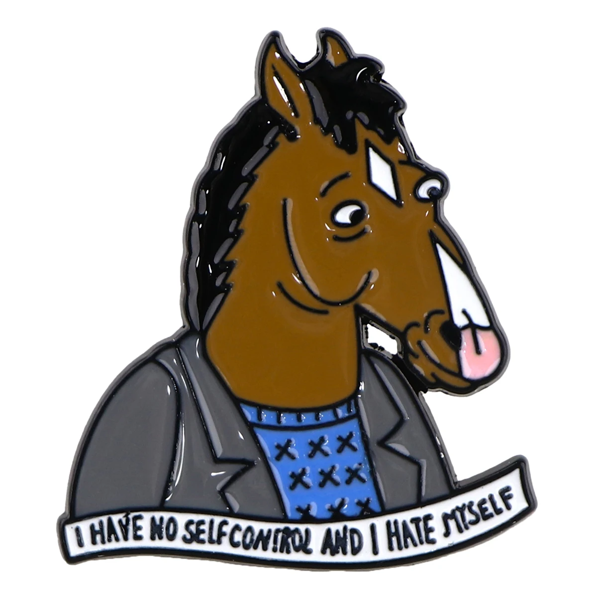 Horse Collection Funny Cute Stuff Enamel Pin Brooch for Clothes Briefcase Badges on Backpack Accessories Lapel Pins Jewelry