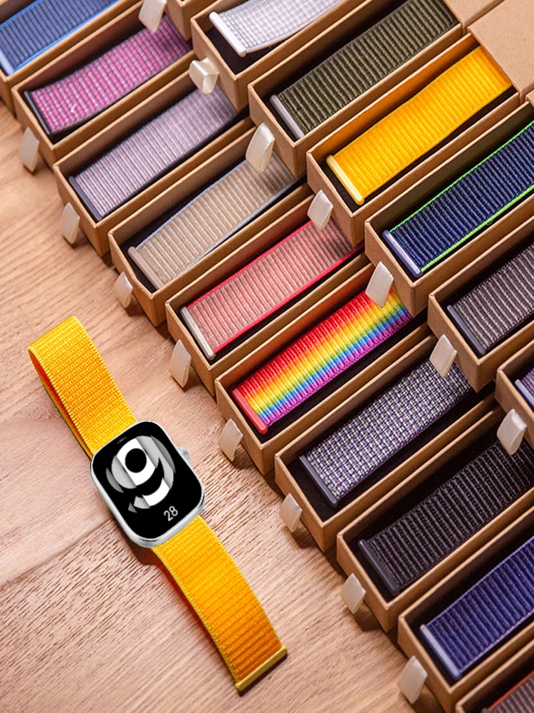 Nylon Loop for Xiaomi Redmi Watch 4 Strap accessories Original sports Breathable correa Replacement bracelet mi band 8 pro Band image 4