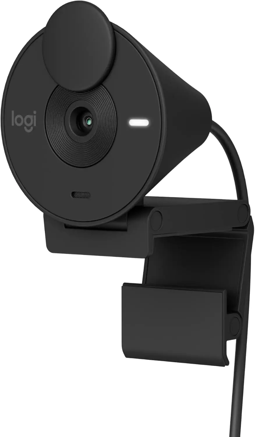 

Full HD Webcam with Privacy Shutter, Noise Reduction Mic, USB-C, Certified for Zoom/Teams/Meet, Auto Light Correction - Black