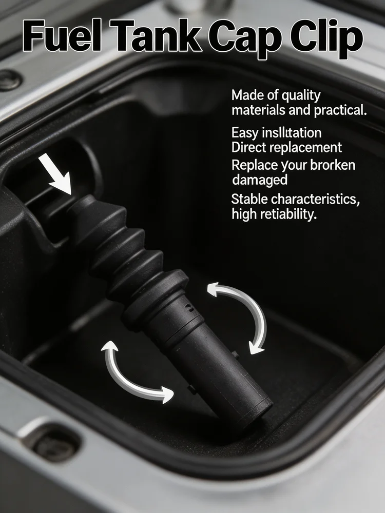 Car Parts Fuel Tank Cap Clip Fuel Tank Filler Lock Spring Buckle Plastic LR092640 Car Accessories Tools Fuel Tank Cap