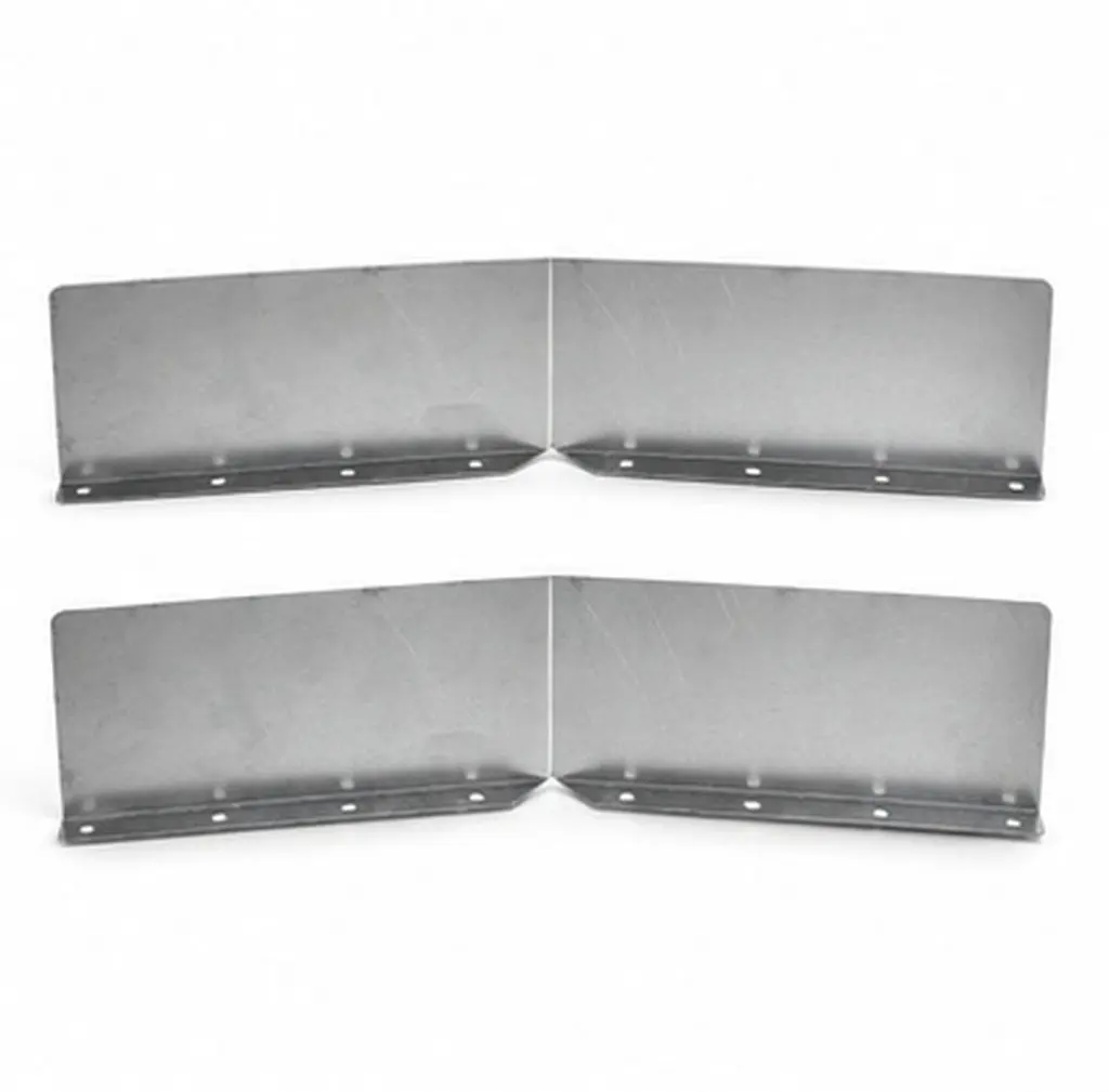 2Pcs Roof Gutter Guard Gutter Parts For Property Manager Rainwater Diverters Iron Splash Guards Easy Install Shingle