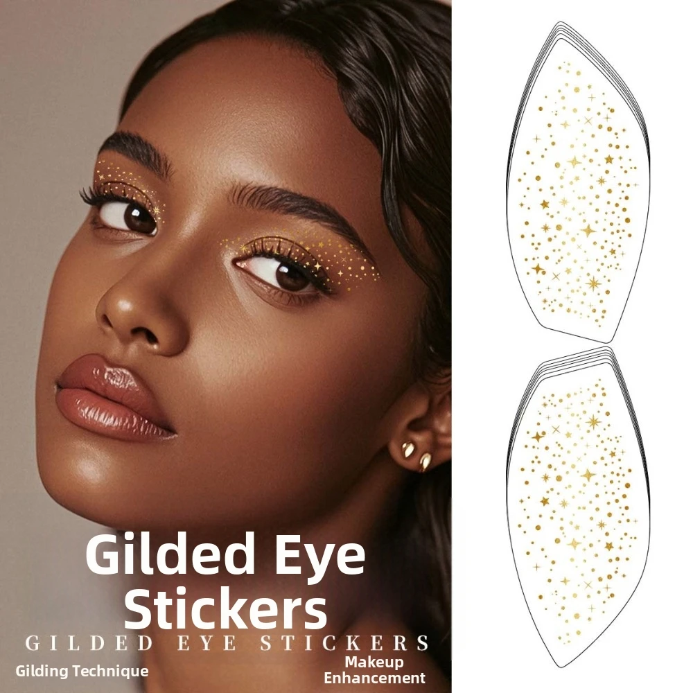 

Временная татуировка для лица DIY: блестящие звезды, точки, тени для век, имитация веснушек. Удобная, долговечная наклейка-тату для лица.