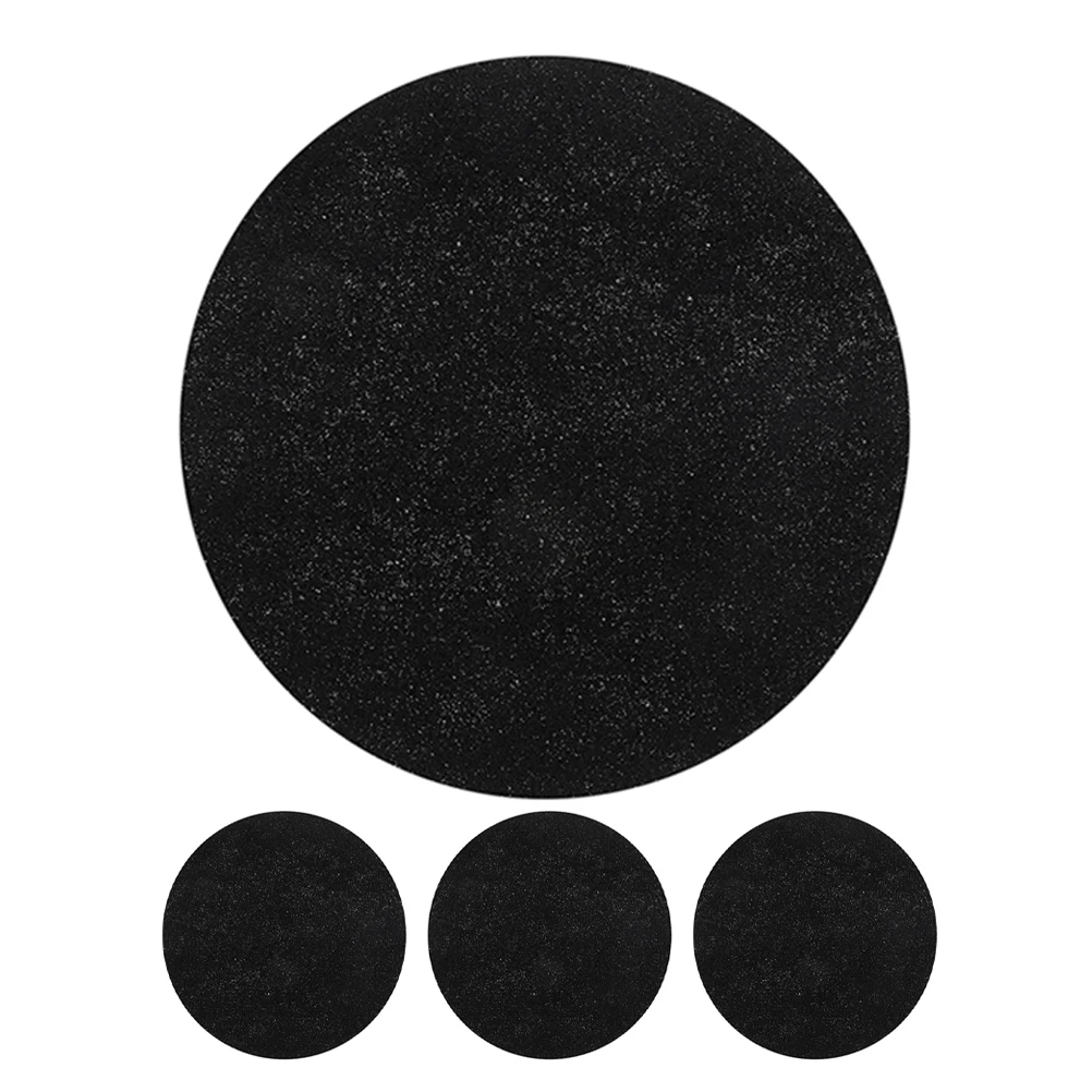 

4Pcs Round Charcoal Filters Kitchen Compost Bin Replacement Pads Trash Can Odor Absorbing Fiber Cotton Filter Charcoal Filters