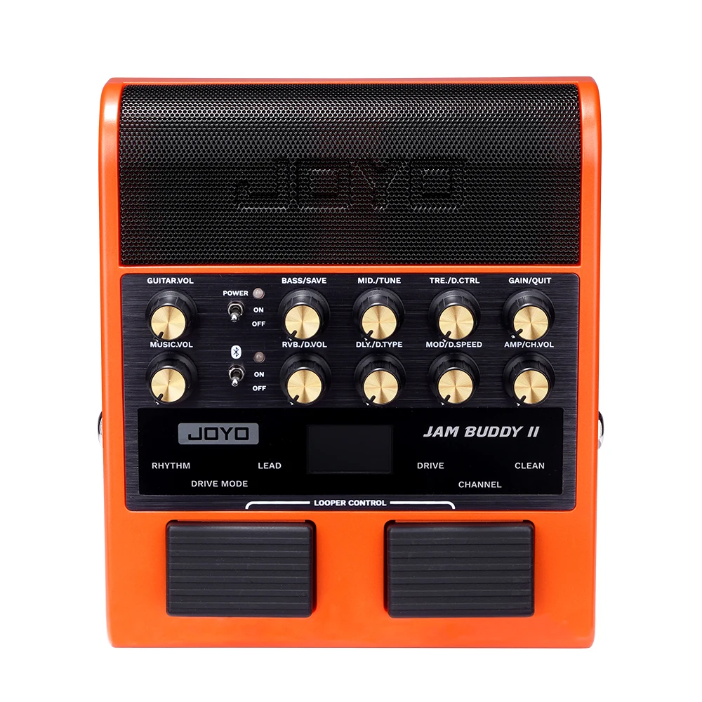 JOYO JAM BUDDY II 10 Вт, комбинированный усилитель для электрогитары и педаль мультиеэффектов, 14 А, модели 9 эффектов с записью Bluetooth и OTG