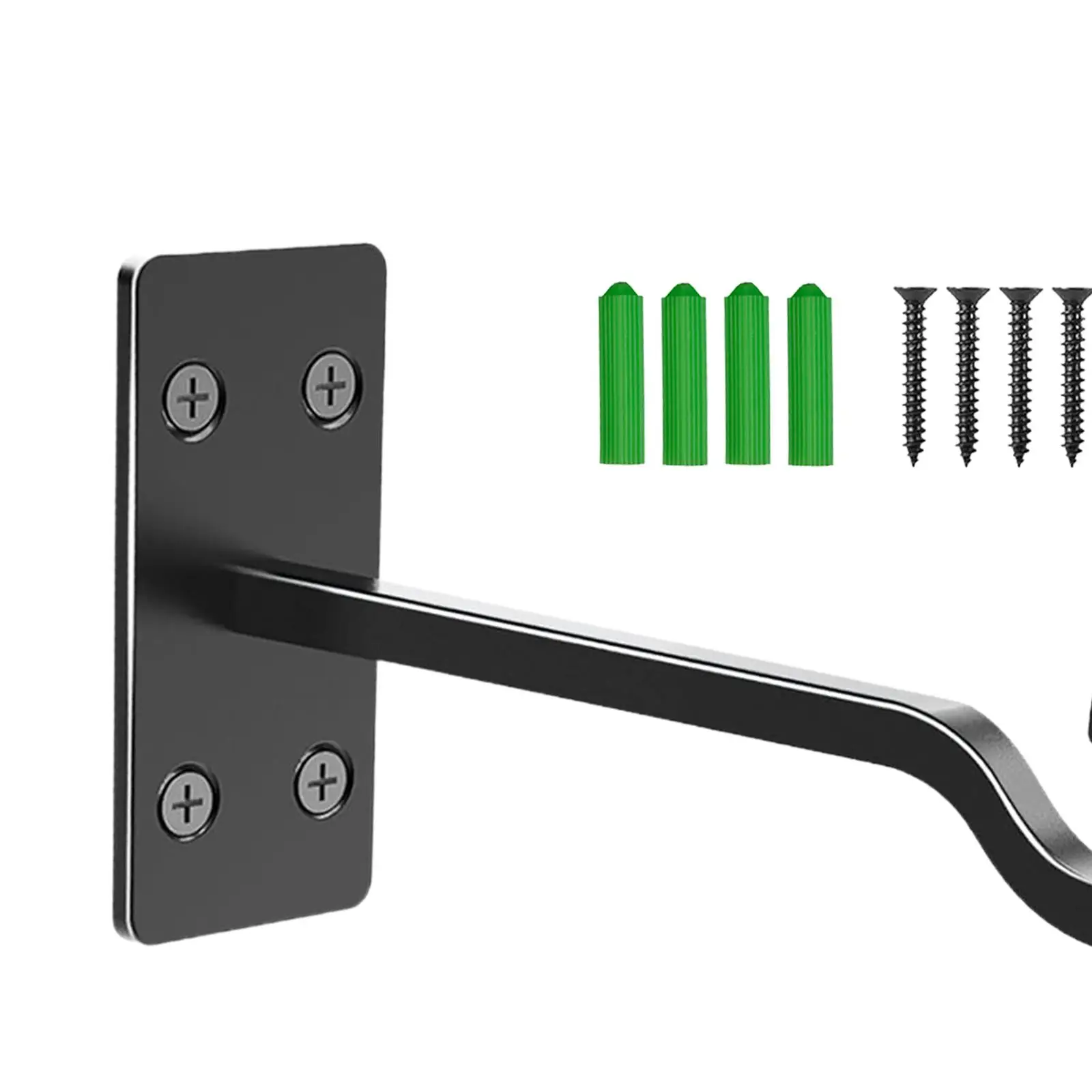 Outdoor Plant Hanger Hanging Plant Bracket Sturdy Heavy Duty Wall Hook for Bird Feeders Wind Chimes Yard Corridor Balcony