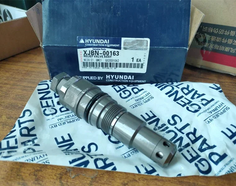 Robex 210LC-7 أجزاء صمام الإغاثة الرئيسي XJBN-00163 R210LC-7