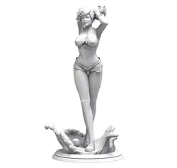 1/24 75mm 1/18 100mm resina modelo kits sexy e linda menina sem pintura nenhuma cor RW-171