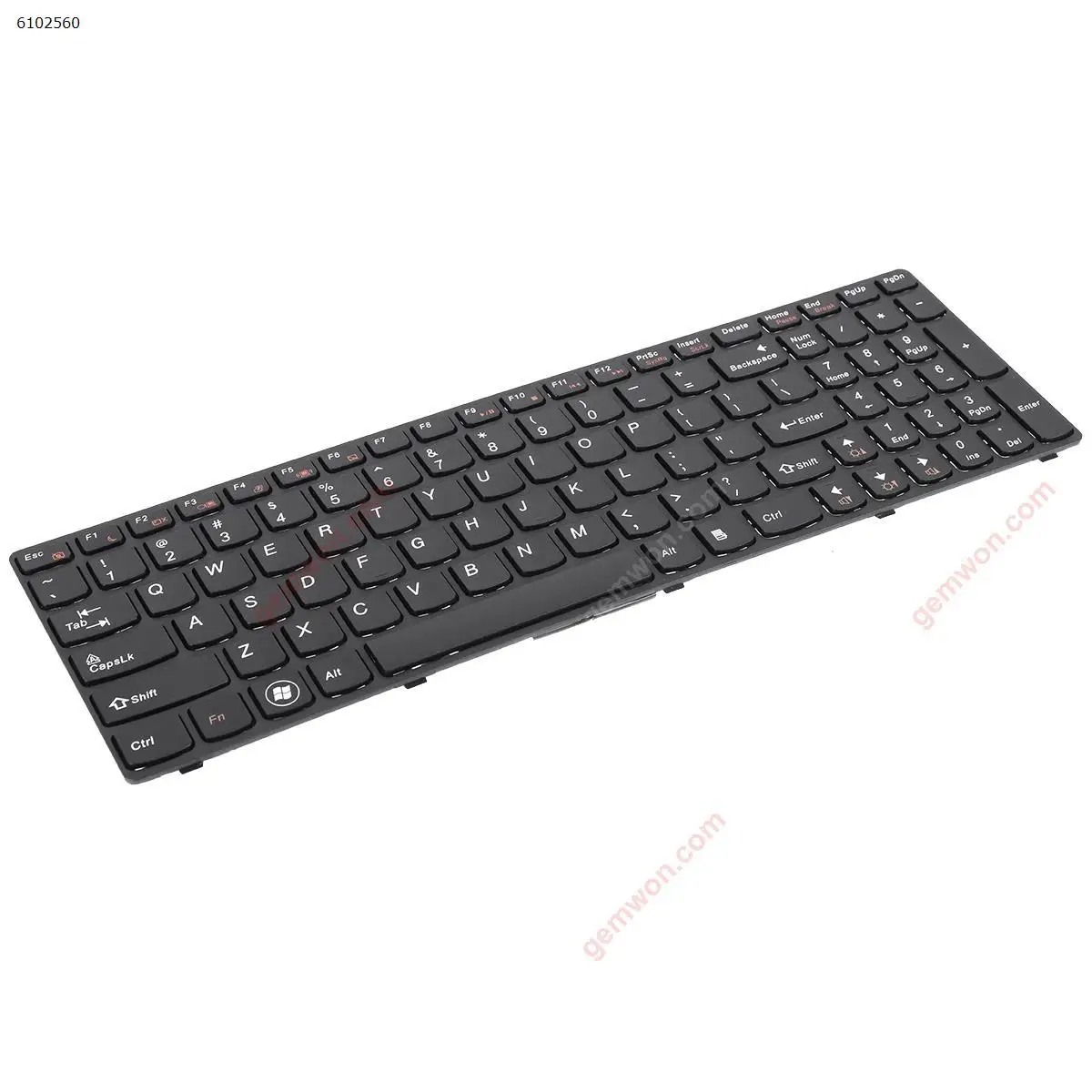 US Laptop Keyboard for LENOVO Ideapad Z560 Z560A Z565A G570 Black