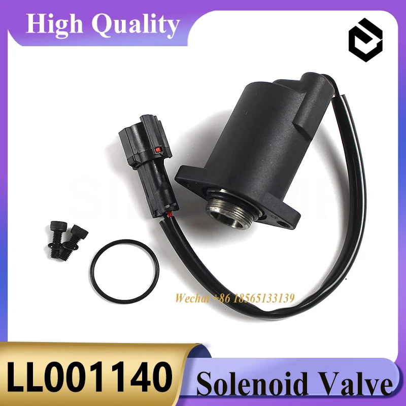 LL001140 Hydraulic Pump Solenoid Valve for Sumitomo SH210-5 SH200-5 Excvator Parts