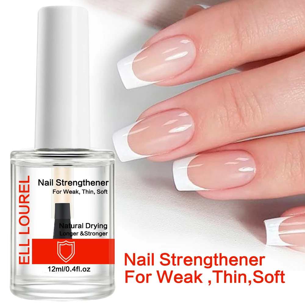 ELL LOUREL Keratin Nail Strengthener Natural Drying Manicure Nails Growth Polish Stop Your Nails Chipping and Peeling Nail Care