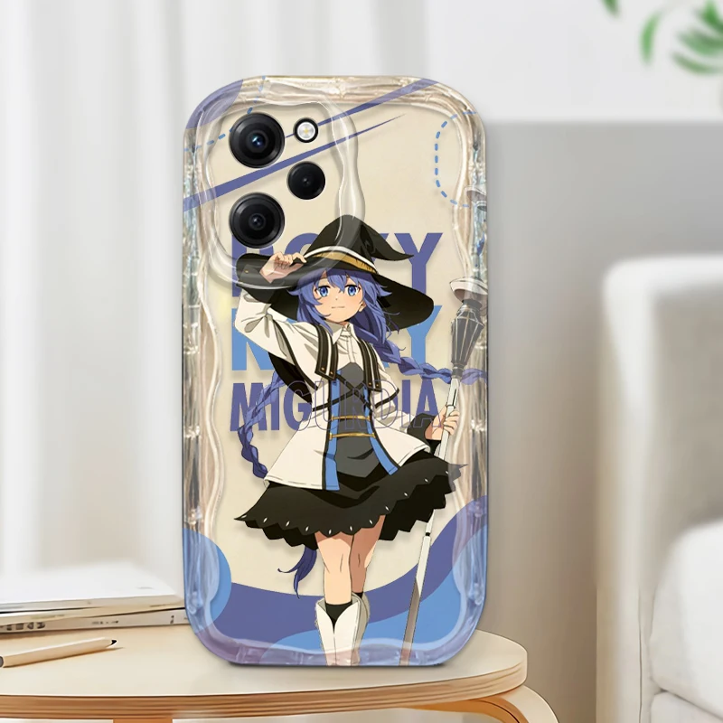 Anime Mushoku Tensei Cover For Xiaomi Redmi Note 13 12 12Pro 11 10 Pro POCO F4 X3 X4 GT X5 X6 Wave Oil Phone Case