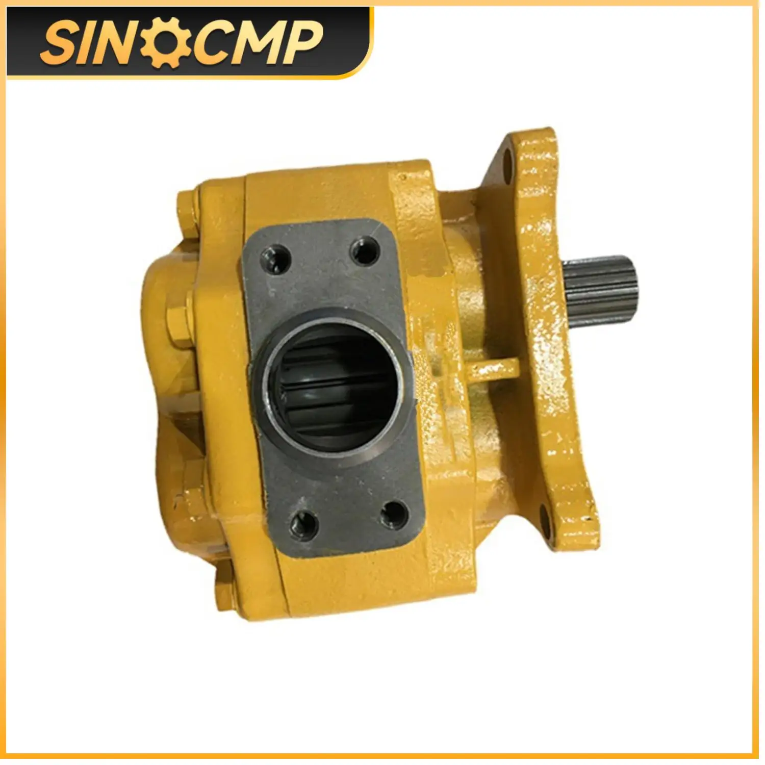 1PC Gear Pump 07436-72203 for Komatsu bulldozer D85A-18/D85A-21 D135 D150A-1 D155A-1 D155C-1 Professional Excavator Accessories