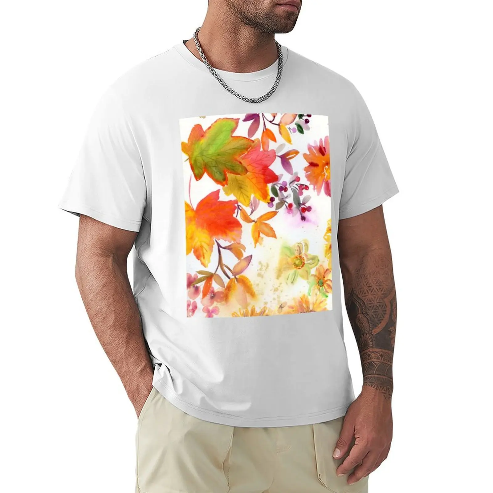 mystic fall N.o 4 T-shirt graphics new edition oversizeds mens cotton t shirts