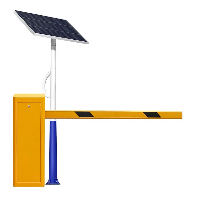 

Factory price Solar power parking equipment Guardrail boom door Parking lot Traffic safety control