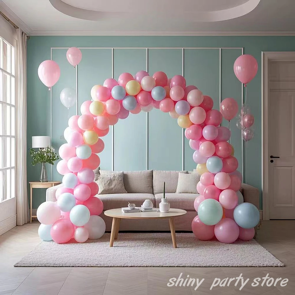 Multicolored Pastel Balloon Garland Arch Balloon Kids Girl Birthday Christmas Decoration Engagement Wedding Baby Shower Party