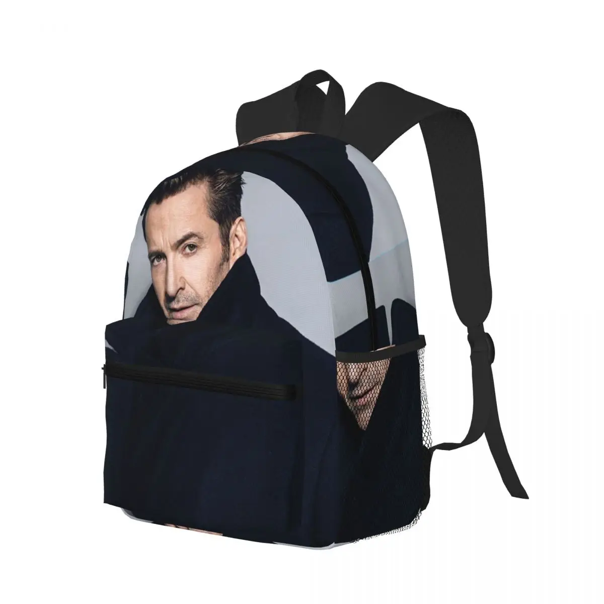 Hugh Jackman Photo Collage  Student Backpack School Bag Hiking Travel Daypack for Men Women Bookbag Shoulder Bags