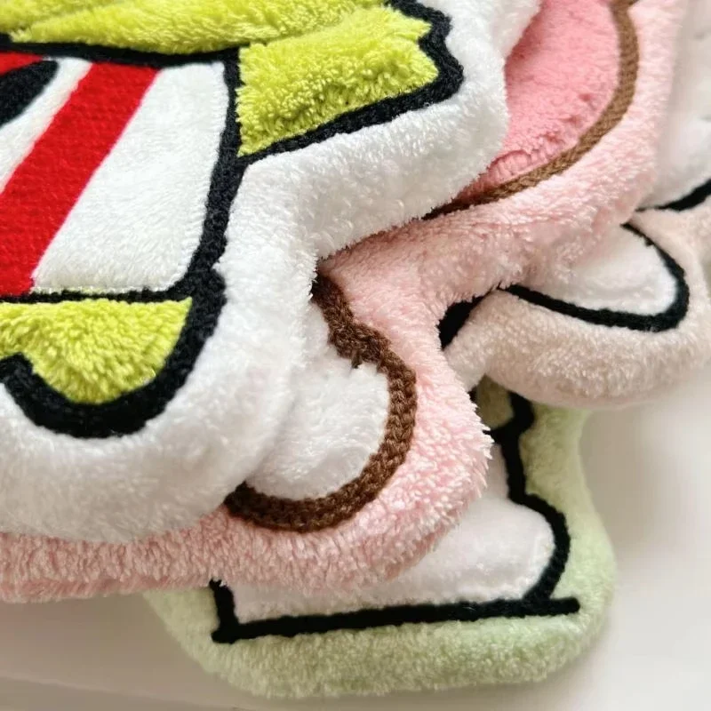 New Sanrio Hand Towel Hellokitty Melody Pochacco Cartoon Soft Water Absorbent Quick Dry Thickened Fabric Children Essential Gift