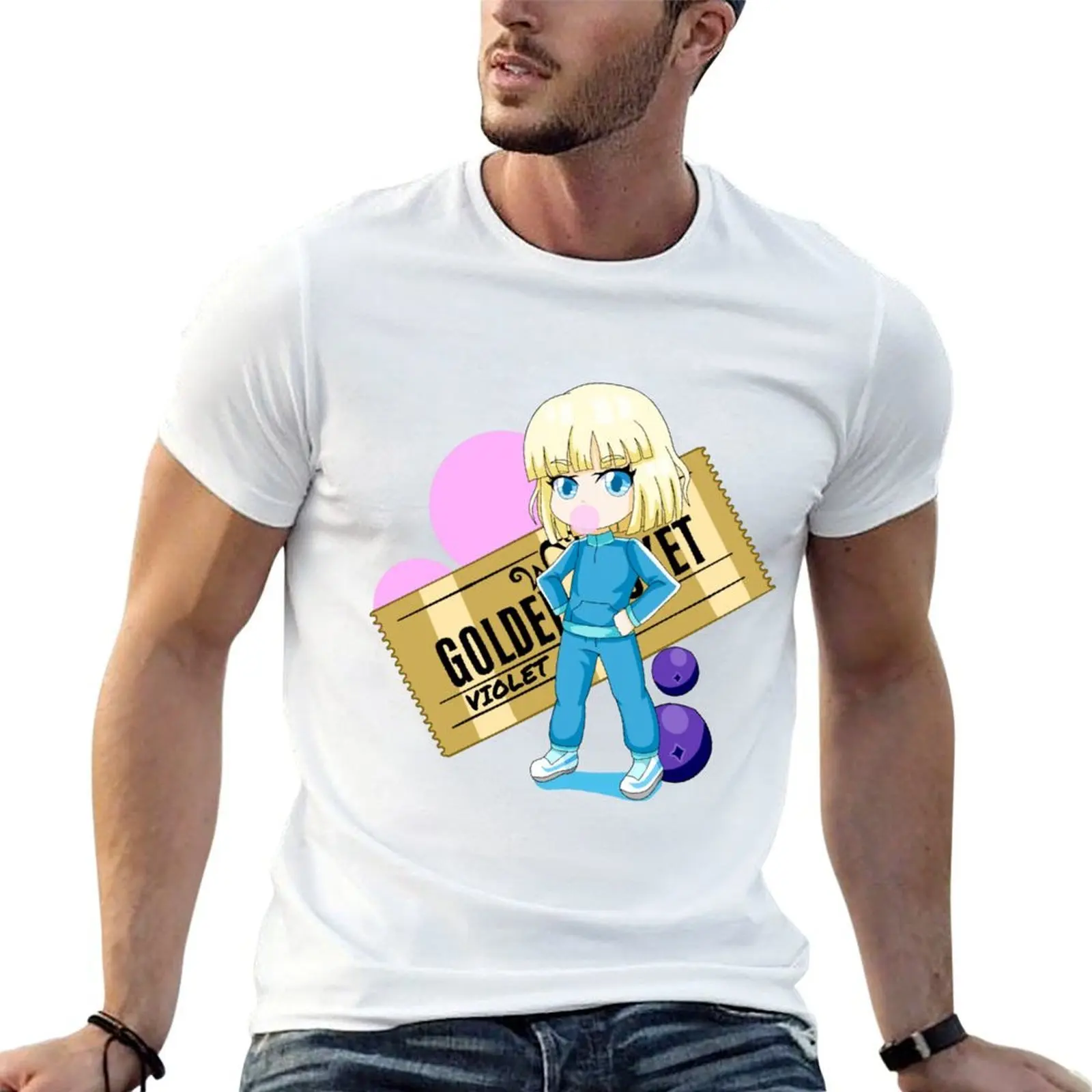 Violet (Charlie and the Chocolate Factory) T-Shirt vintage clothes custom shirt fitted t shirts for men