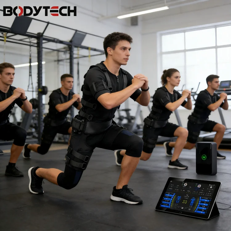 Electrical Stimulation EMS Training with EMS Body Suit for Gym Business Growth