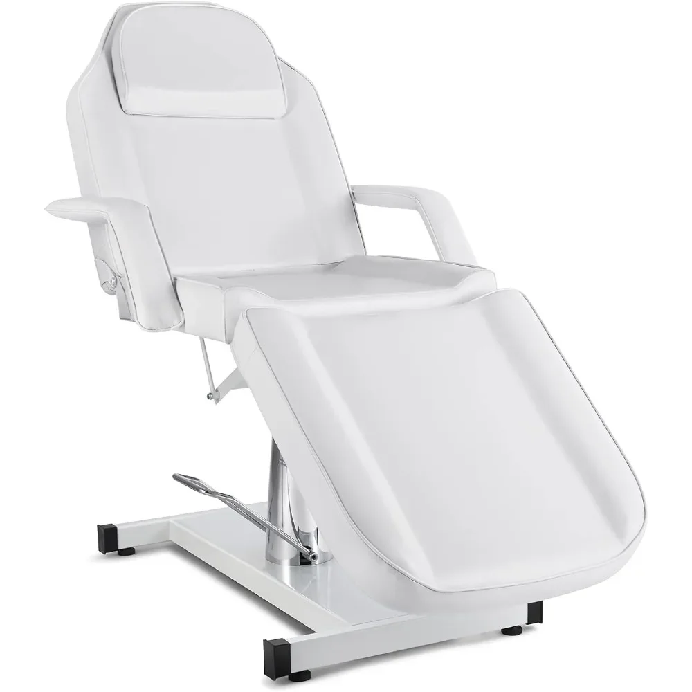 

Hydraulic Facial Table Tattoo Chair Massage Bed Adjustable Professional for Esthetician Beauty Spa Lash Bed